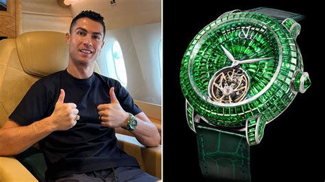 cristiano ronaldo patek philippe|cristiano ronaldo tsavorite.